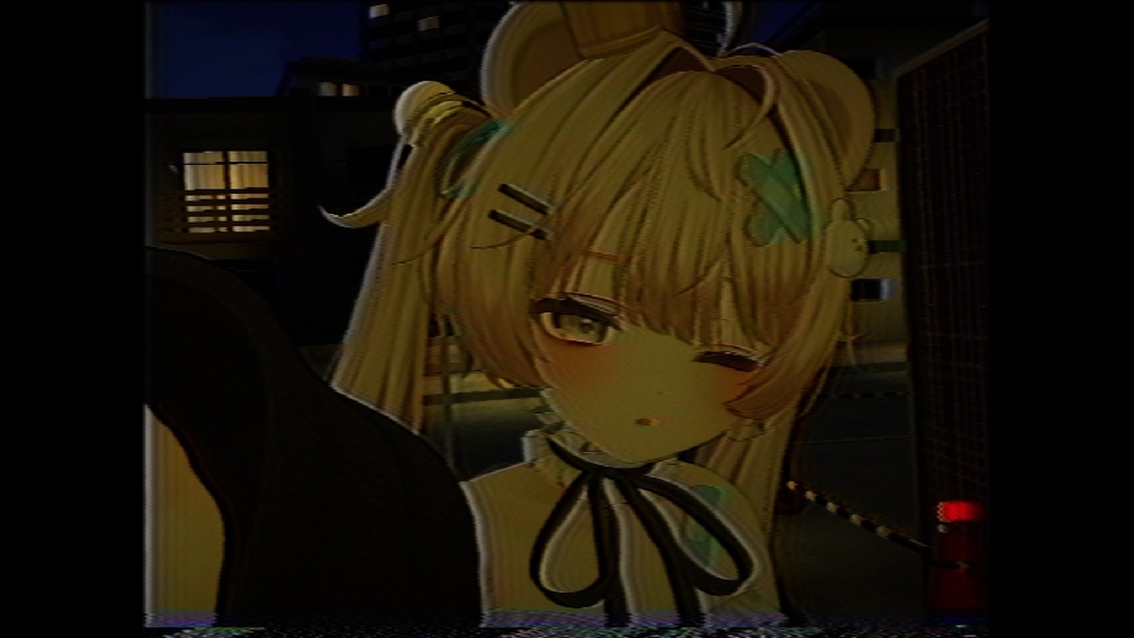 【VRChat想定】V-Signal【レトロ風ビデオ&カメラギミック】
