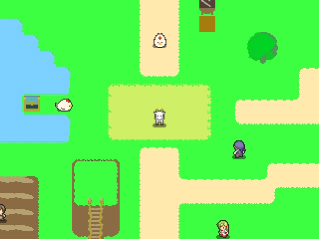 ウィンドウズRPG『もりのなかのみき』