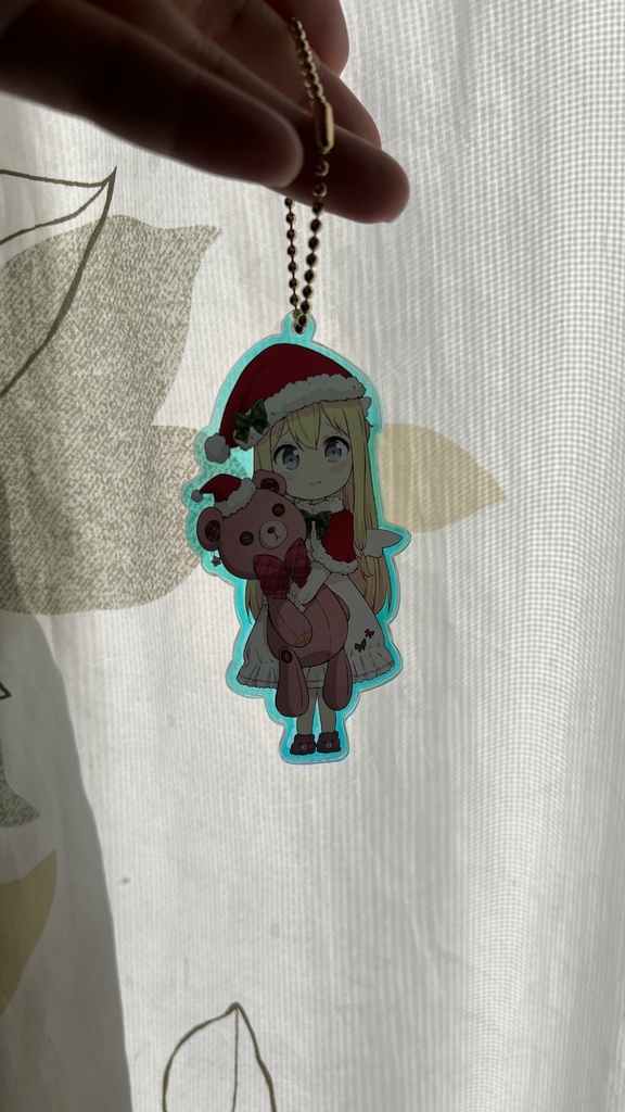 クリスマスポイ(オーロラアクリルキーホルダー仕様・ちかのこアクリルキーホルダー第2弾)
