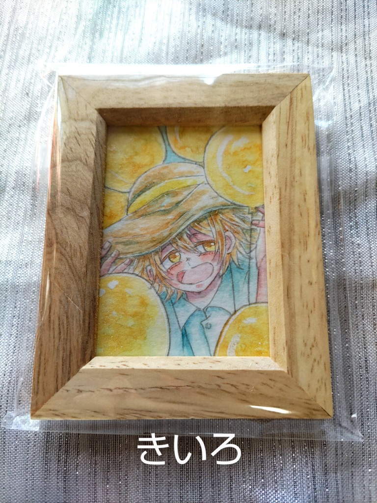 『わたし色に染まれ』 ミニ額作品