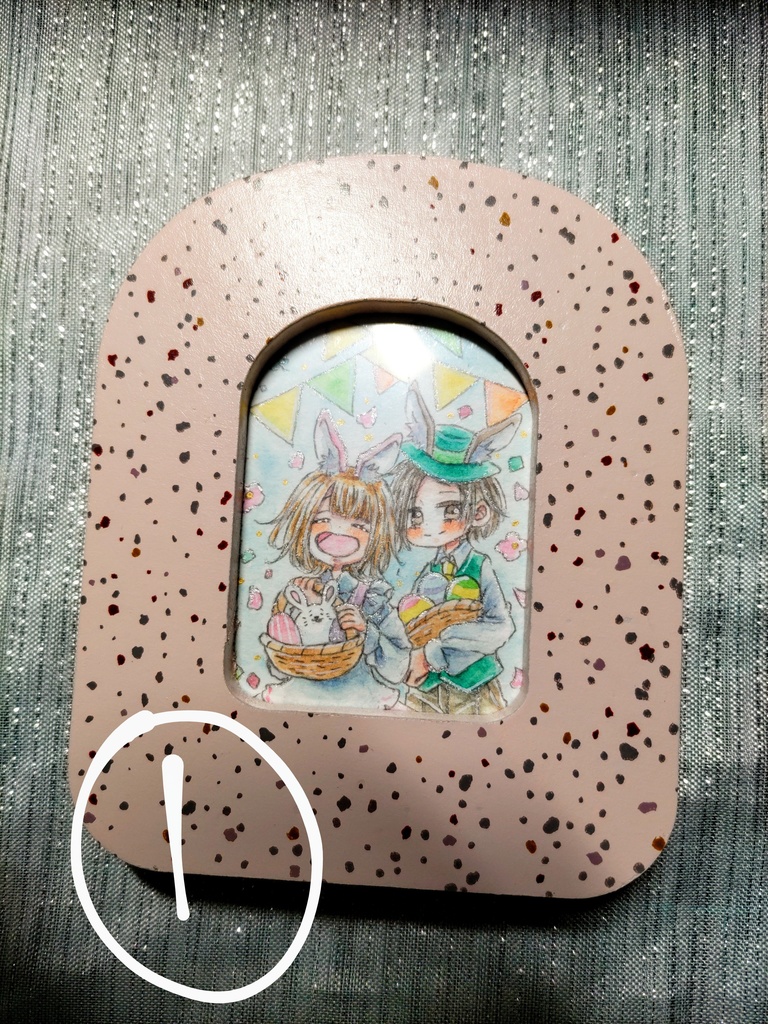 イースター ミニ額🐰