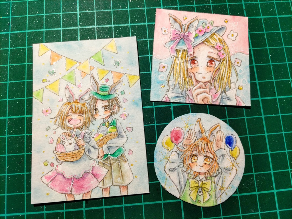 イースター ミニ額🐰