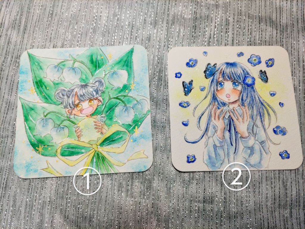 てのひらペーパー 原画