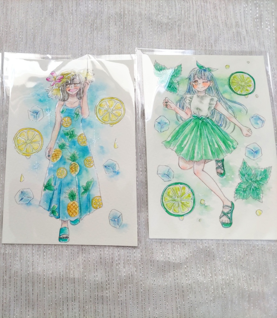 センセーショナルエポック展 フレームレス作品