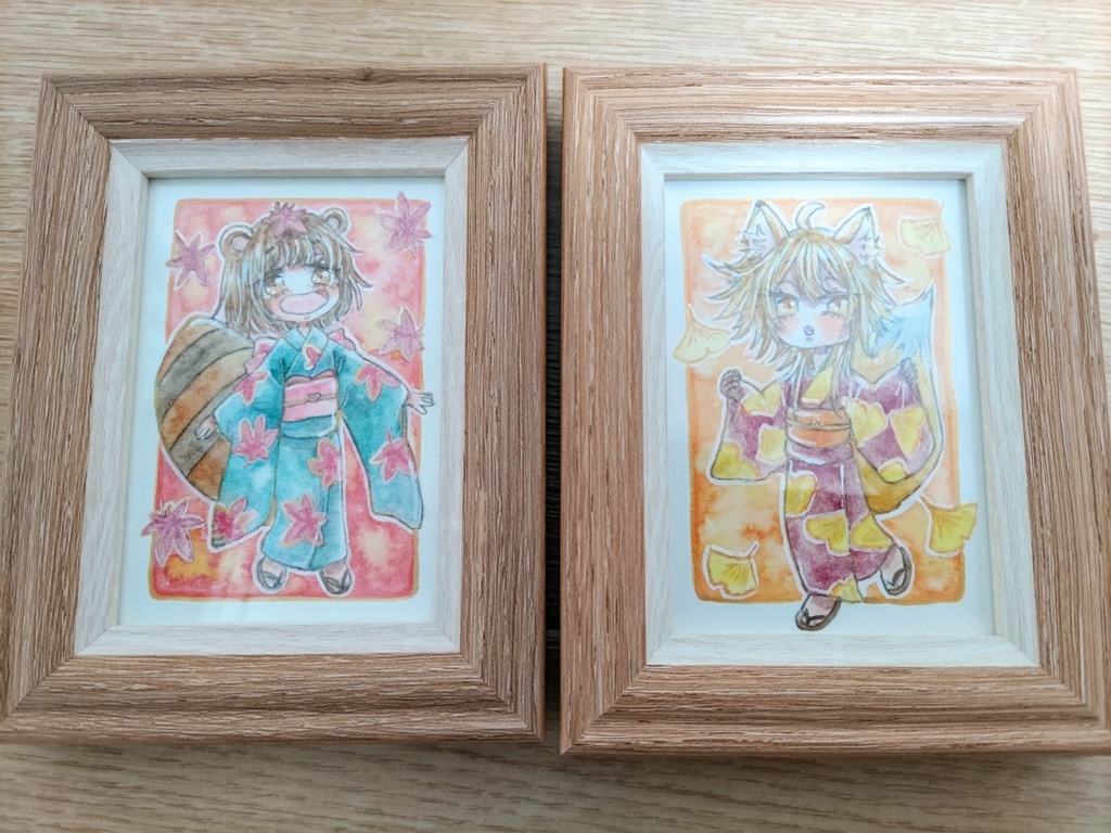 タヌキさん🍃 キツネさん🦊