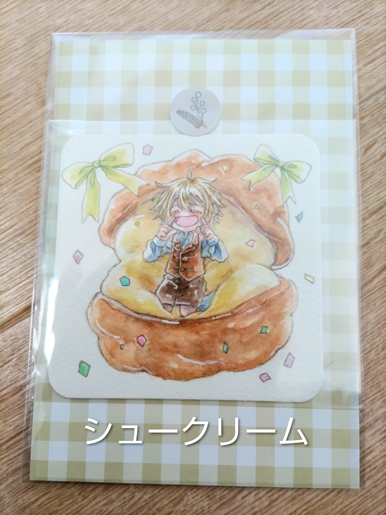 お菓子なキャラ展 てのひらペーパー2