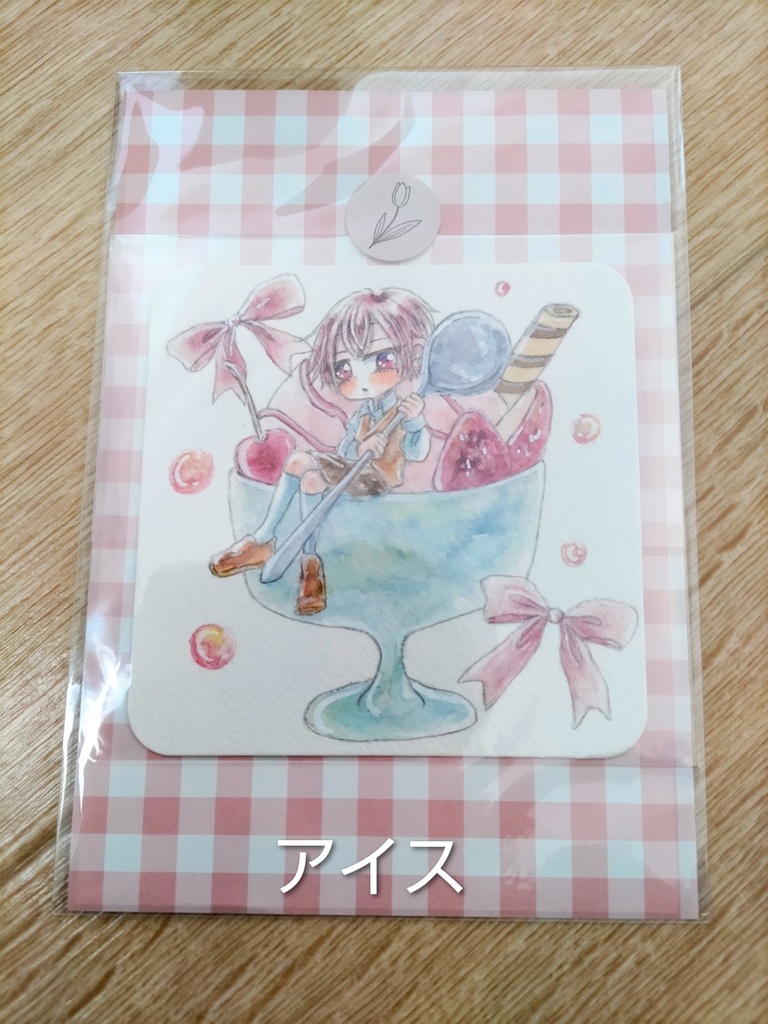 お菓子なキャラ展 てのひらペーパー2