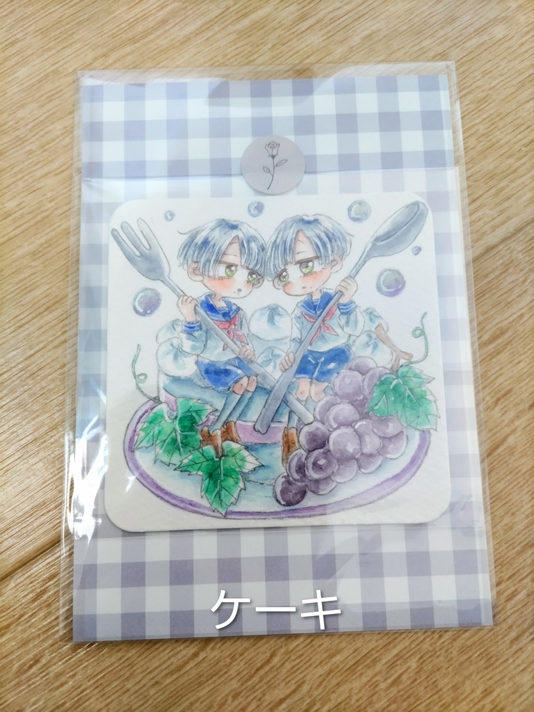 お菓子なキャラ展 てのひらペーパー2