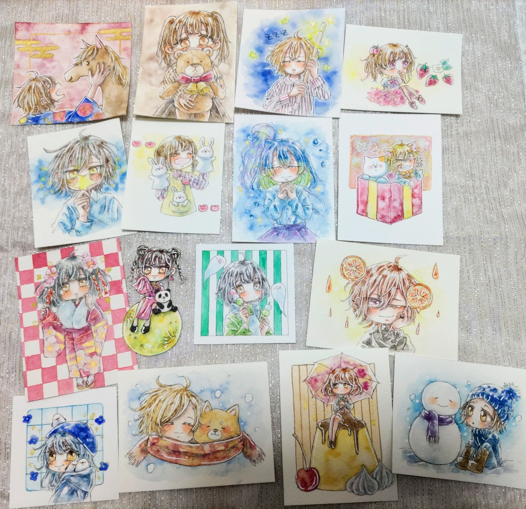 １月🎍一日一絵