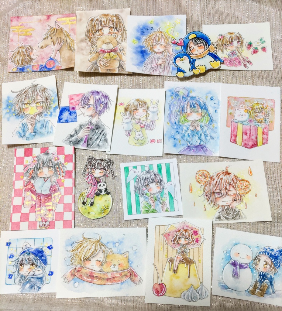 １月🎍一日一絵