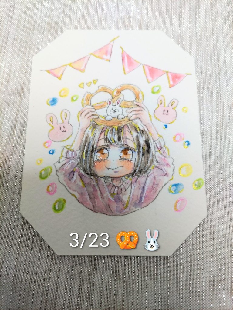 3月🎎一日一絵