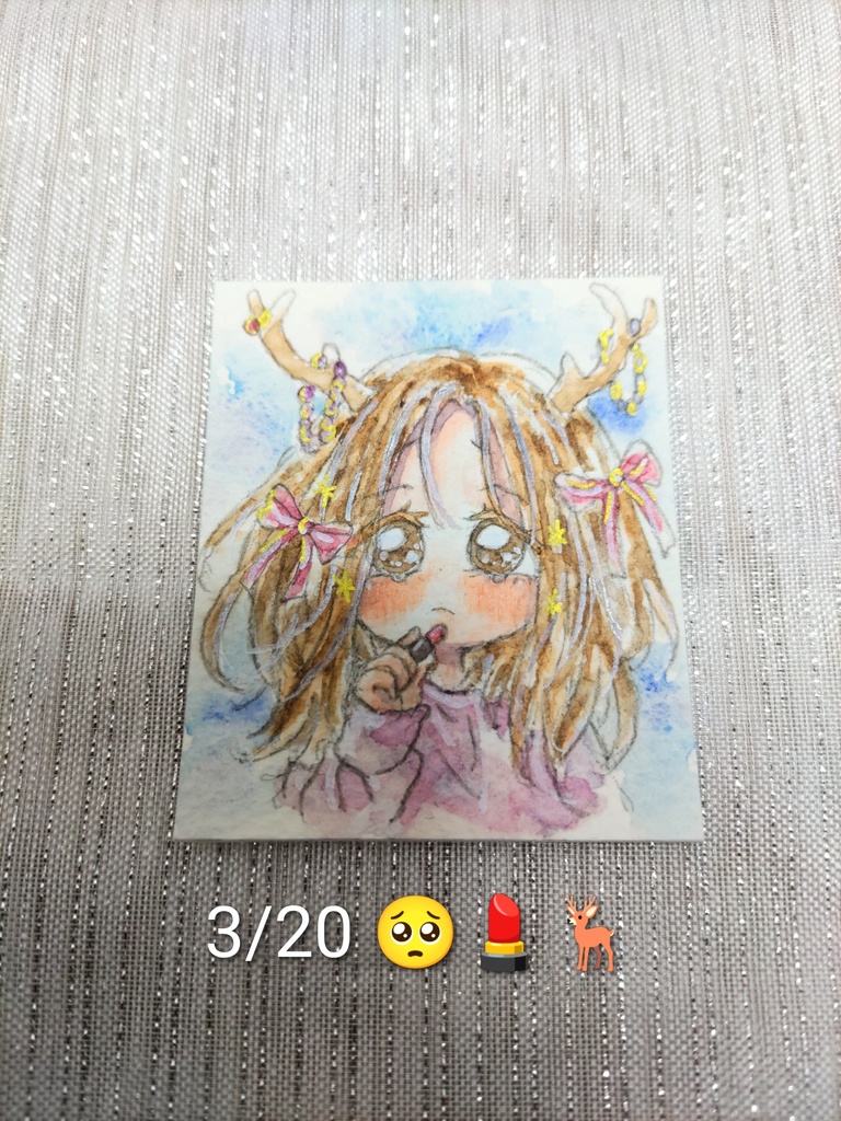 3月🎎一日一絵