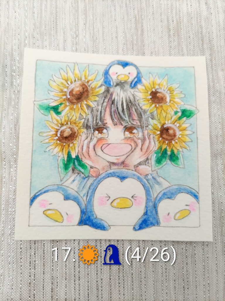 4月🌸一日一絵