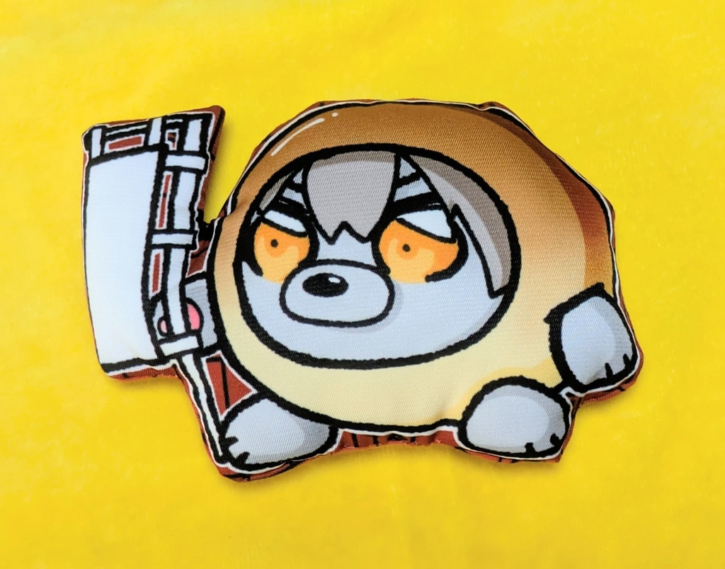 ダイカットミニクッション　丸パン