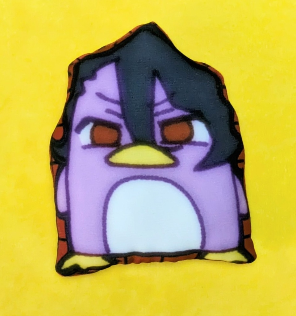 ダイカットミニクッション　零ペン(ネオン)