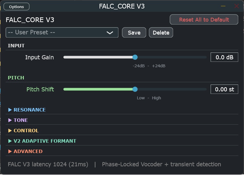 【非AIボイスチェンジャー】FALC_CORE V3(アーリーアクセス版)