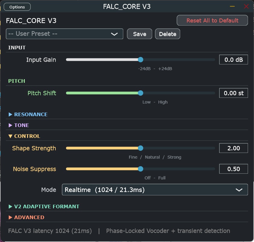 【非AIボイスチェンジャー】FALC_CORE V3(アーリーアクセス版)