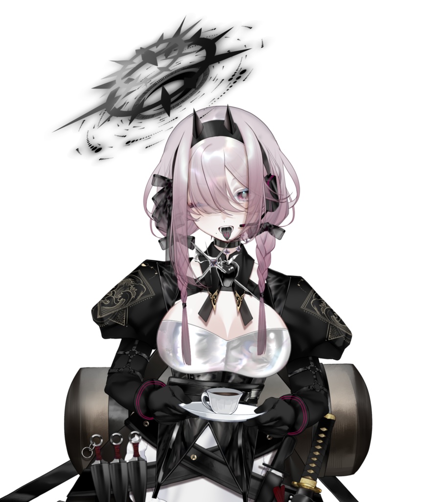 【完全live2dモデル】battle maid NVPU 20+exp(VtubeStudio対応)