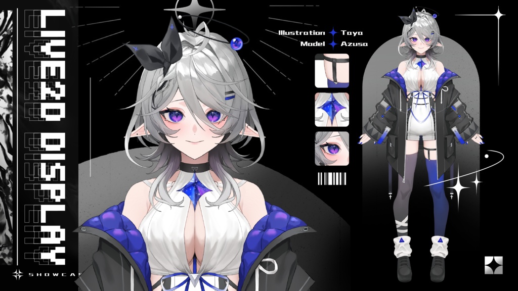 【live2dモデル】NO.1(VtubeStudio対応)