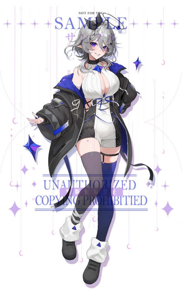 【live2dモデル】NO.1(VtubeStudio対応)