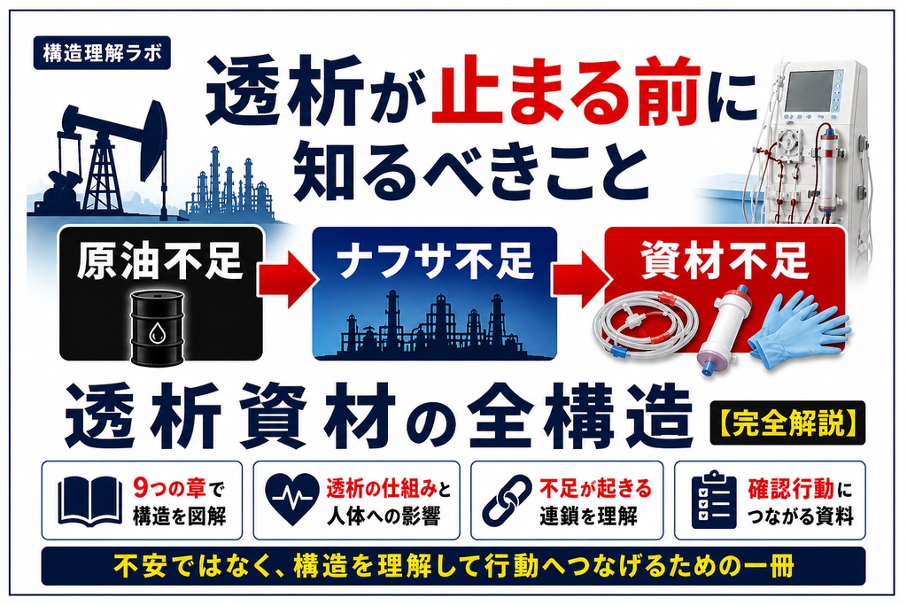 原油不足→ナフサ不足からの資材不足の全構造【完全解説】