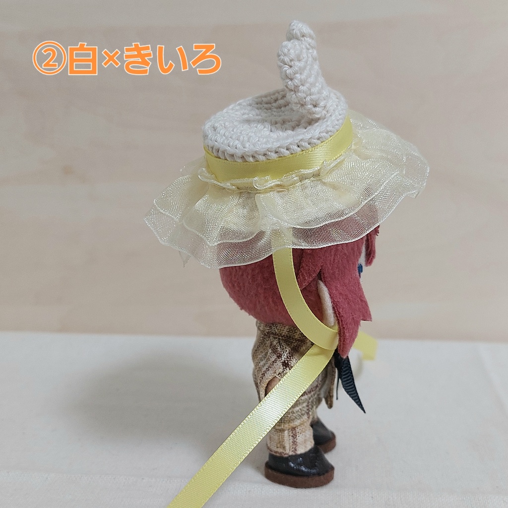 ぬい帽子 うさ耳ミニ帽子