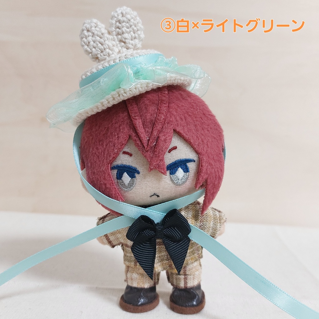 ぬい帽子 うさ耳ミニ帽子