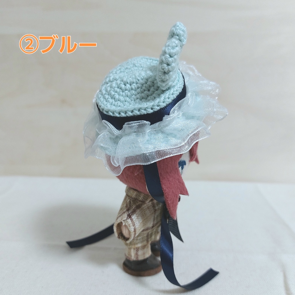 ぬい帽子 うさ耳ミニ帽子(BOOTH限定カラー)