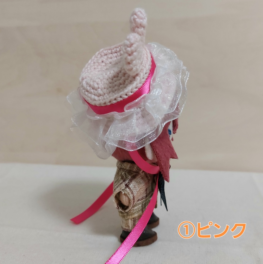 ぬい帽子 うさ耳ミニ帽子(BOOTH限定カラー)