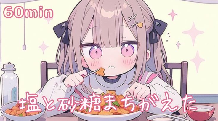 【フリーBGM】塩と砂糖まちがえた