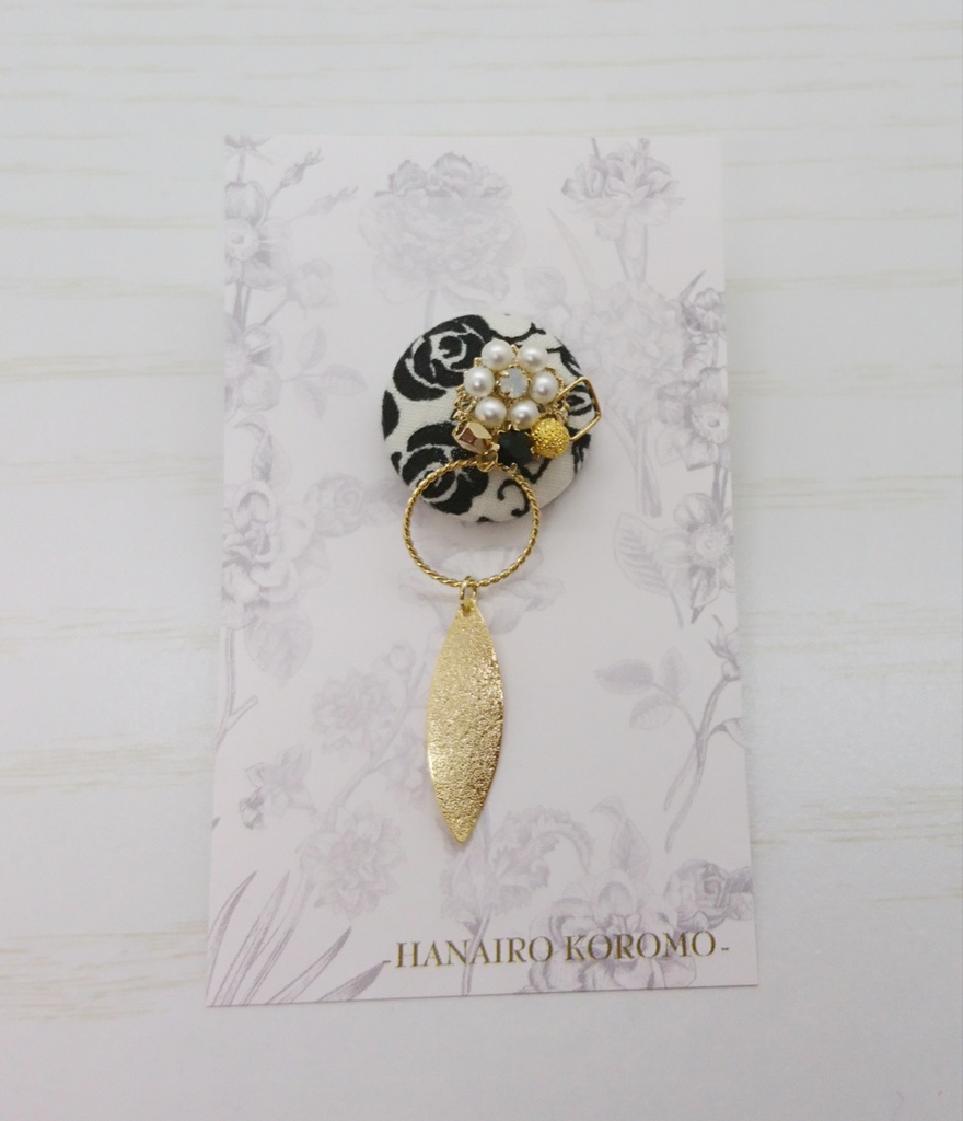 加州清光イメージ耳飾り&マスコット用帽子or髪飾りセット