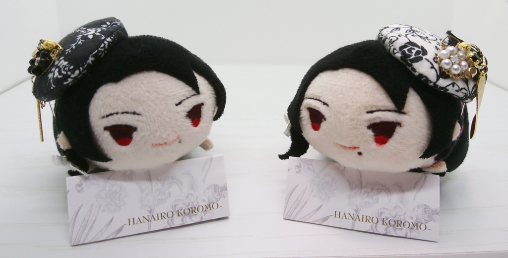 加州清光イメージ耳飾り&マスコット用帽子or髪飾りセット