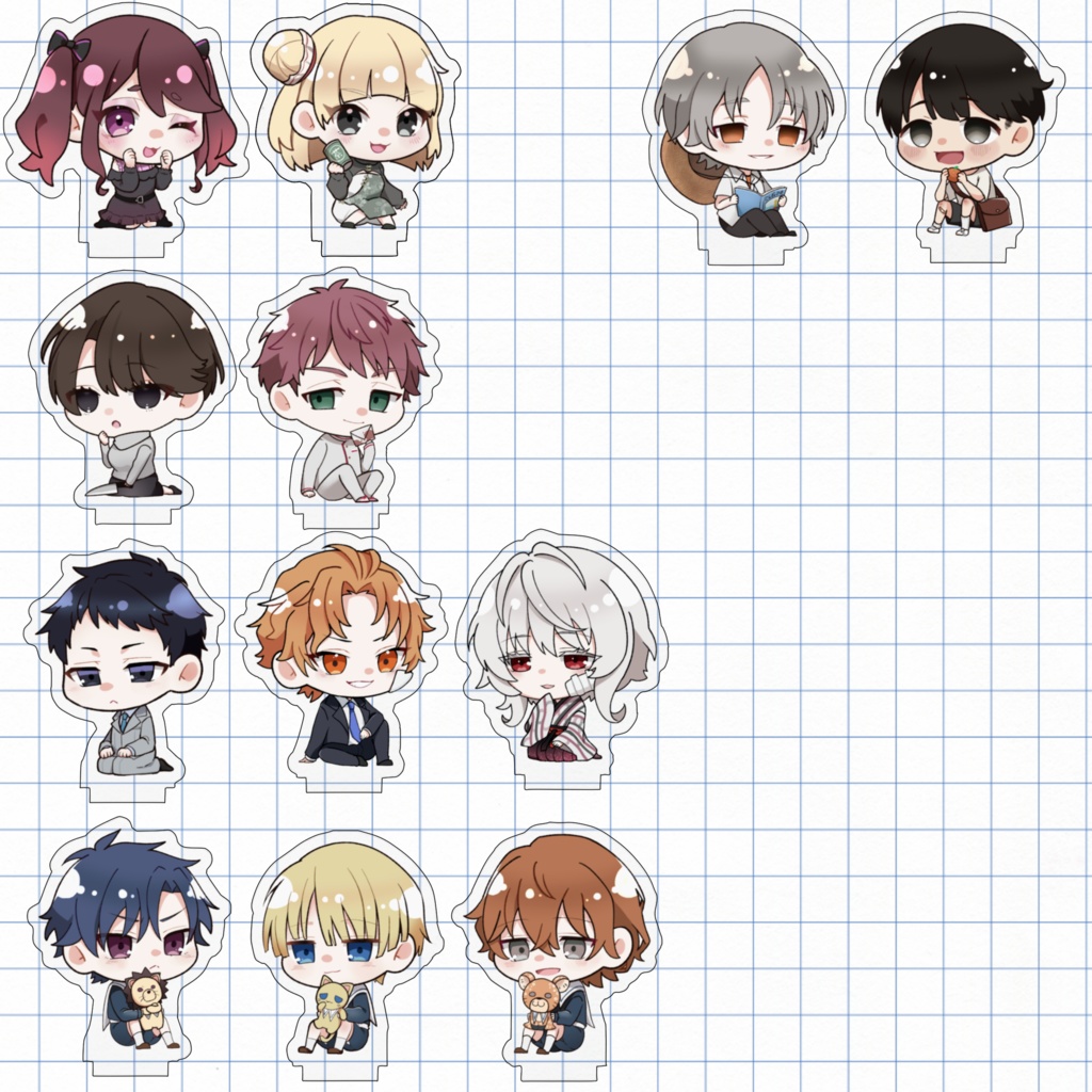 ンゴ卓のみなさまと同卓の方々ミニアクスタ