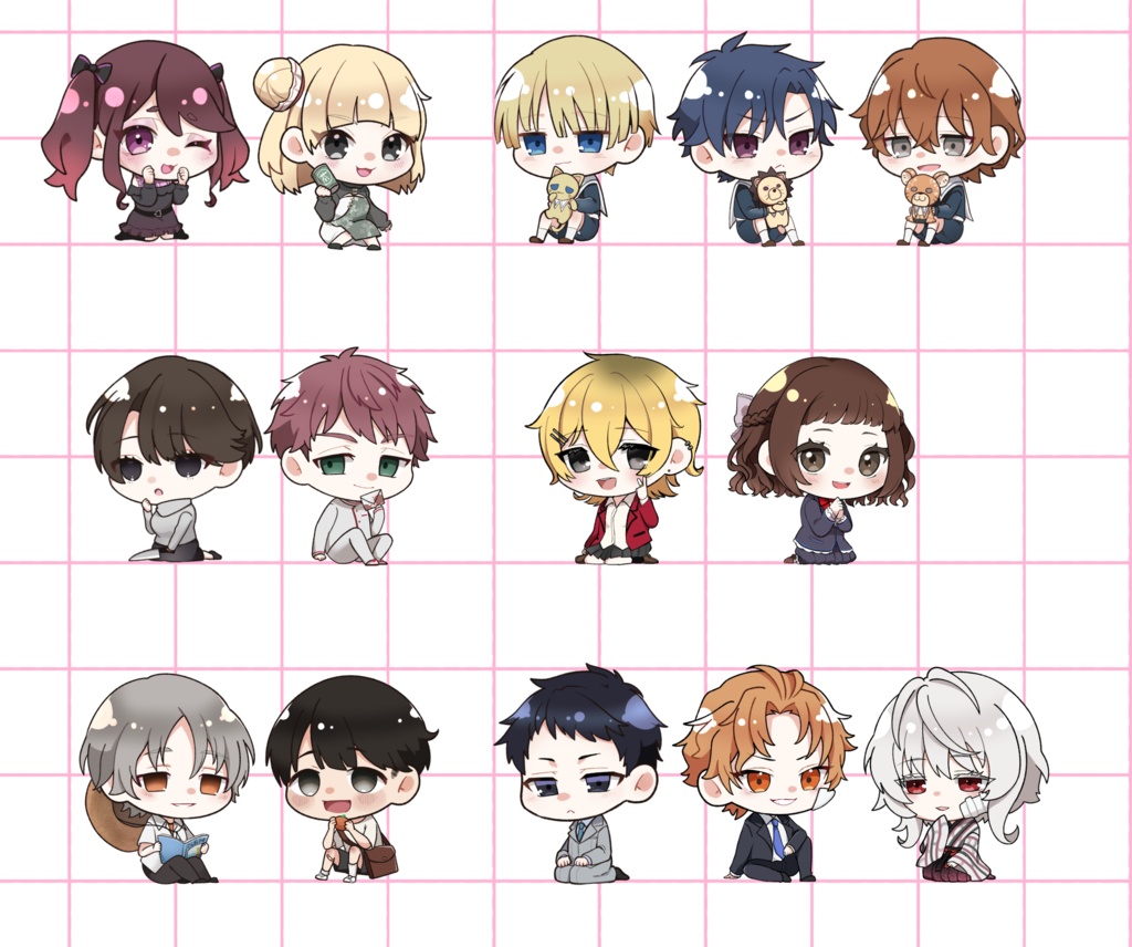ンゴ卓のみなさまと同卓の方々ミニアクスタ