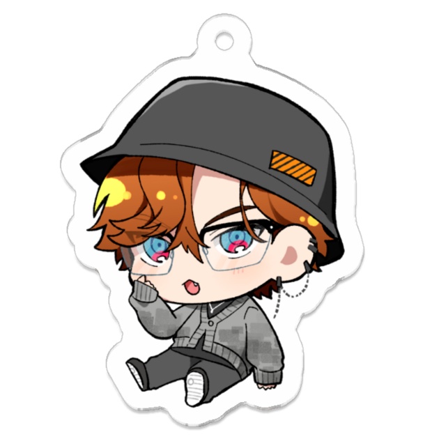 眼鏡きたみんアクキー