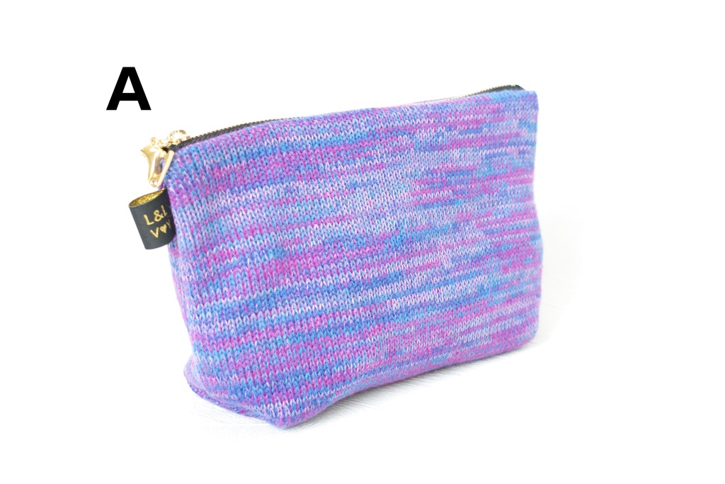 はなそばイメージ マチ付きポーチ(ニットタイプ)