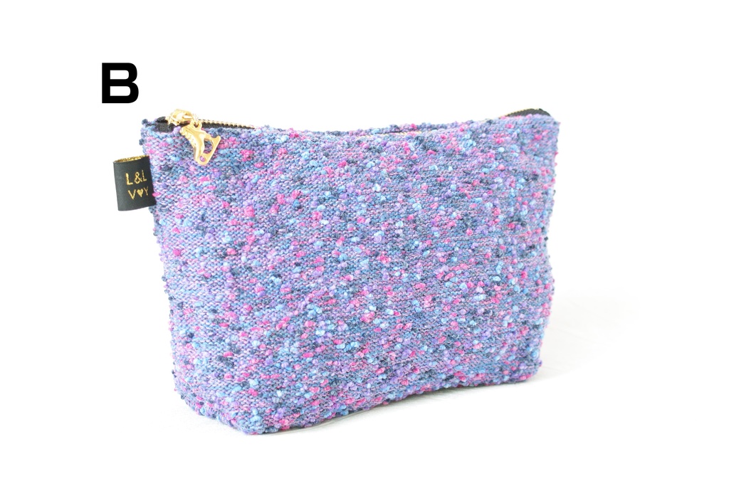 はなそばイメージ マチ付きポーチ(ニットタイプ)