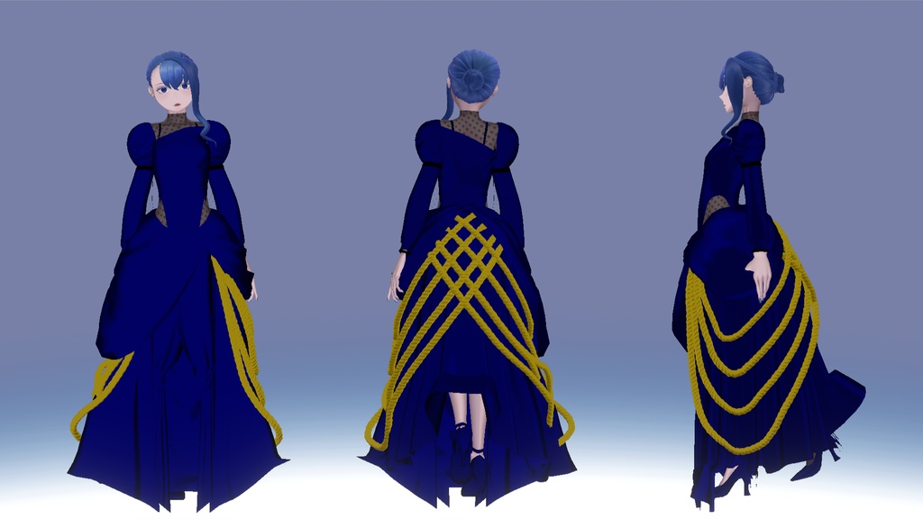 「Cyanus」【VRC使用想定オリジナルアバター】