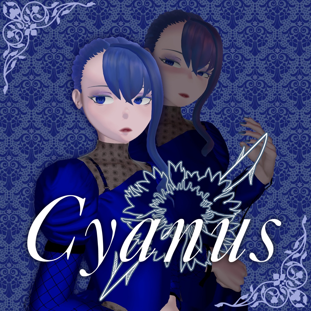 「Cyanus」【VRC使用想定オリジナルアバター】