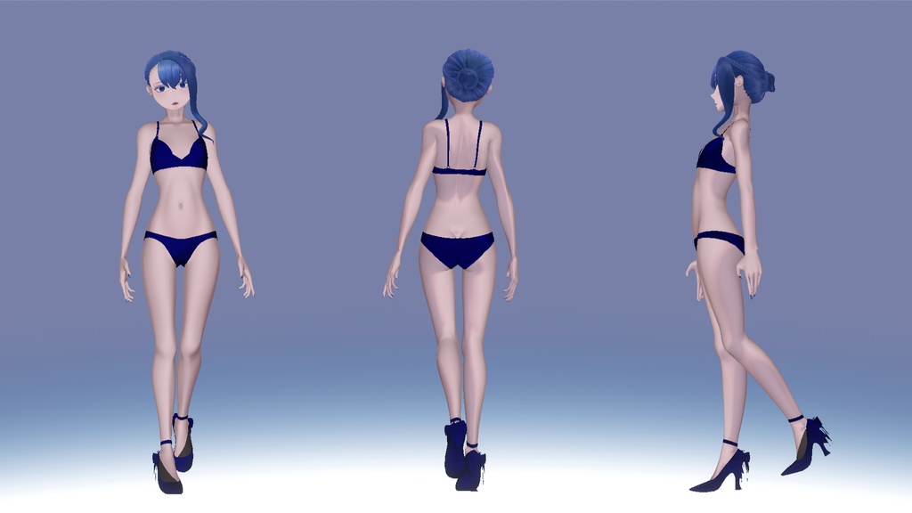 「Cyanus」【VRC使用想定オリジナルアバター】