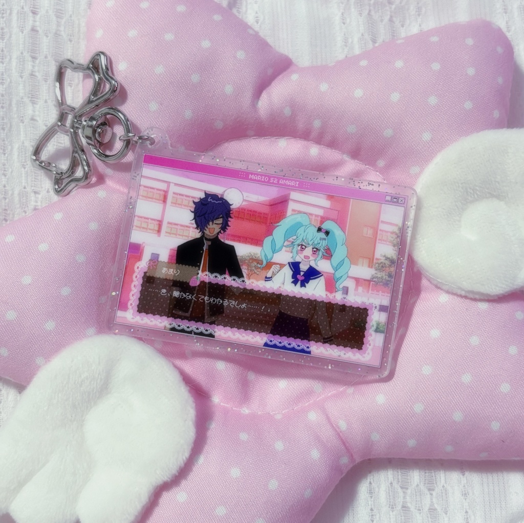 【マリあま】ゲームアクリルキーホルダー