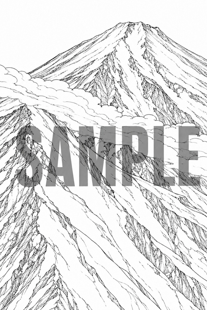 秀虎アート塗り絵|JAPAN 01