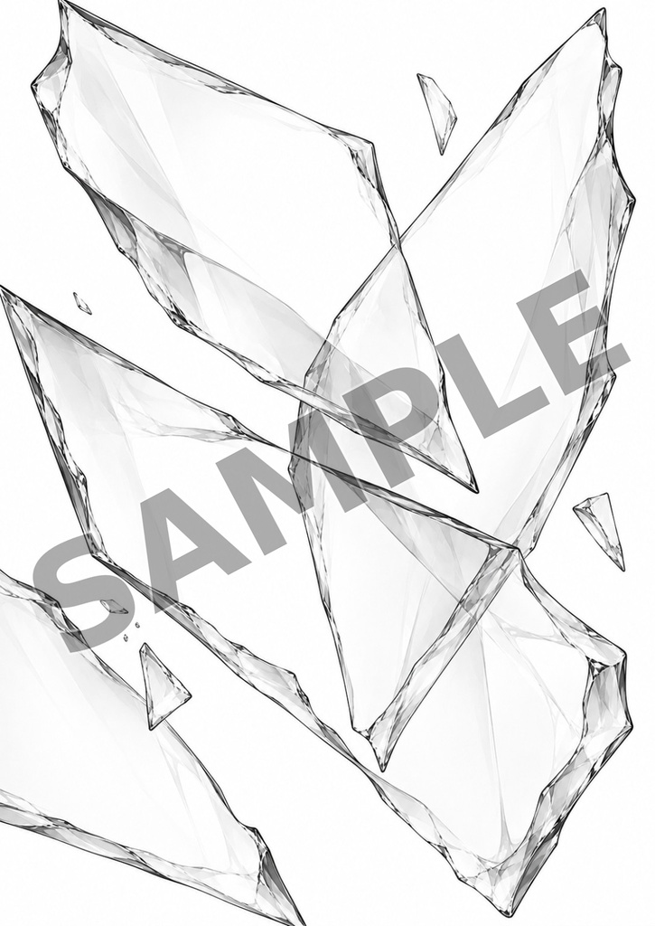 秀虎アート塗り絵|GLASS 01