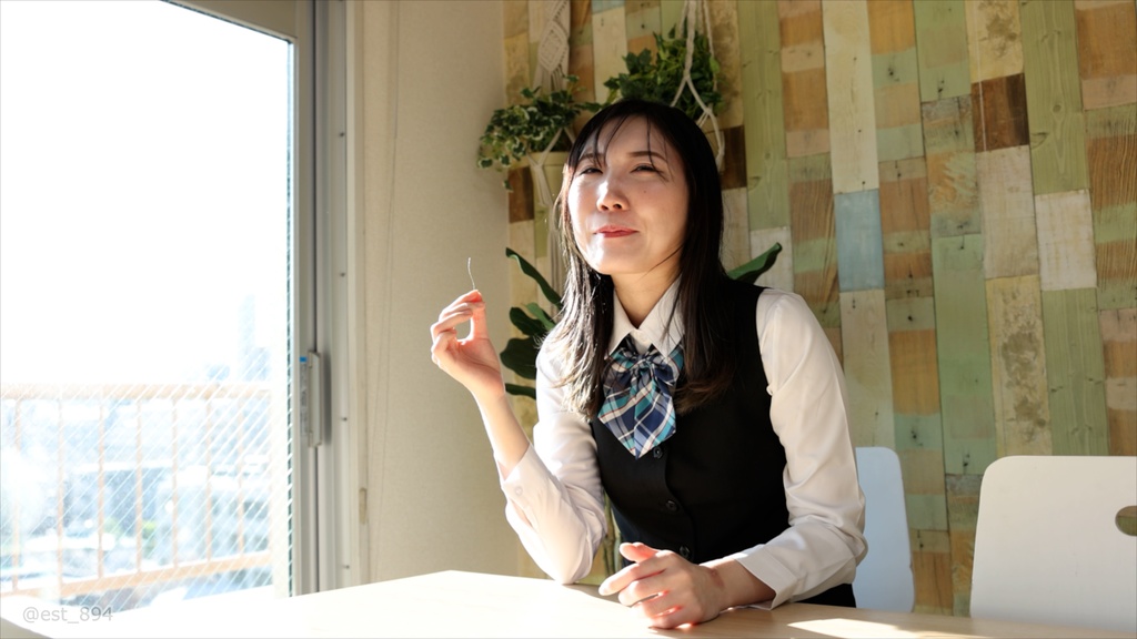 月咲すずねさんのくしゃみ2 Suzune Tsukisaki's sneezing 2