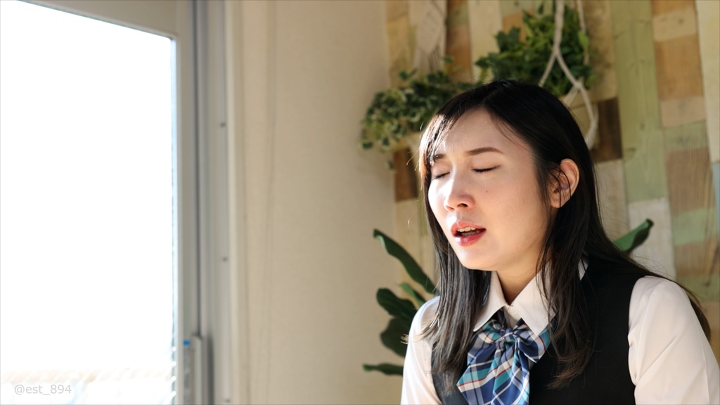 月咲すずねさんのくしゃみ2 Suzune Tsukisaki's sneezing 2