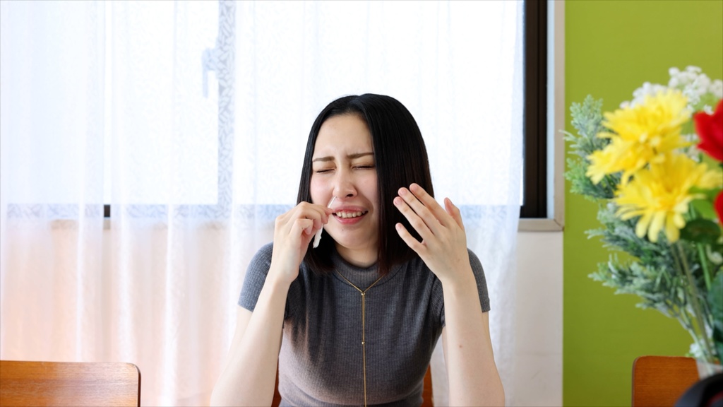 ゆえさんのくしゃみ Yue's sneezing