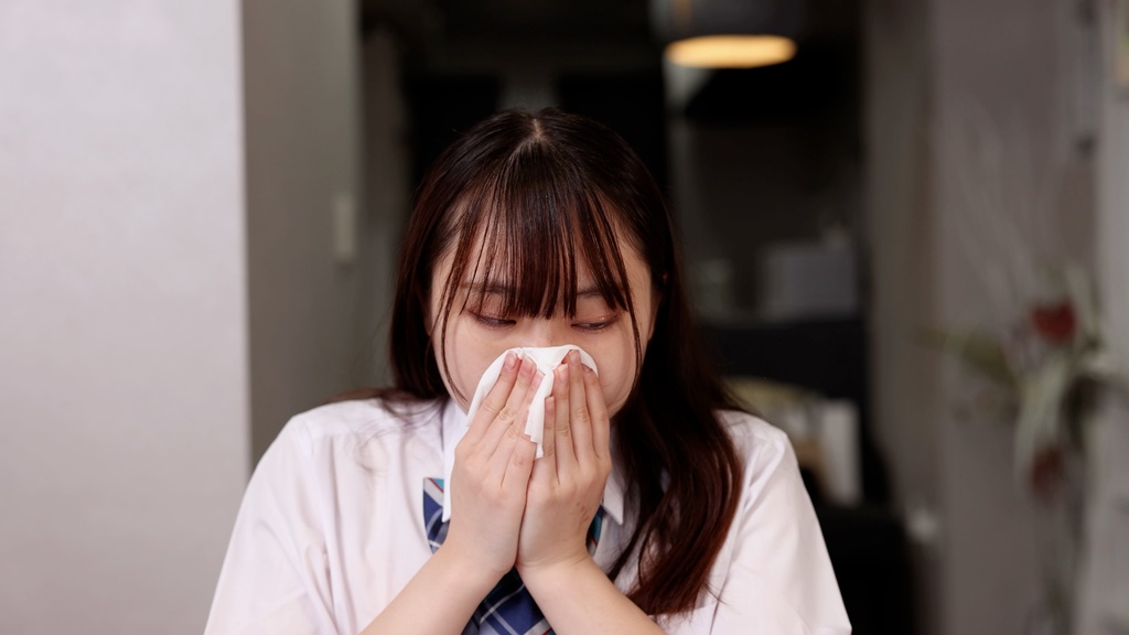 みつはさんの朗読くしゃみ Mitsuha's sneezing while reading aloud