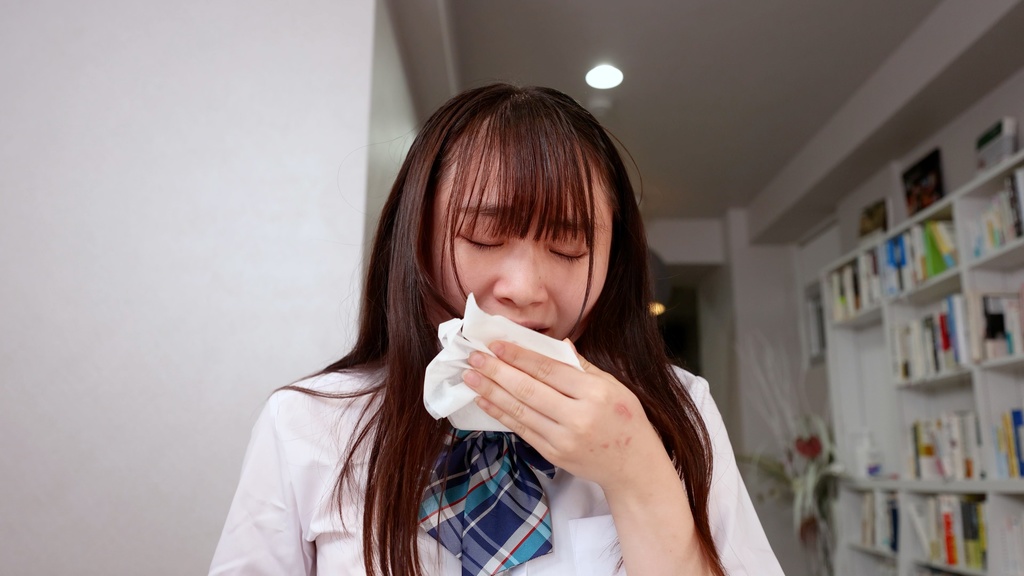 みつはさんの朗読くしゃみ Mitsuha's sneezing while reading aloud