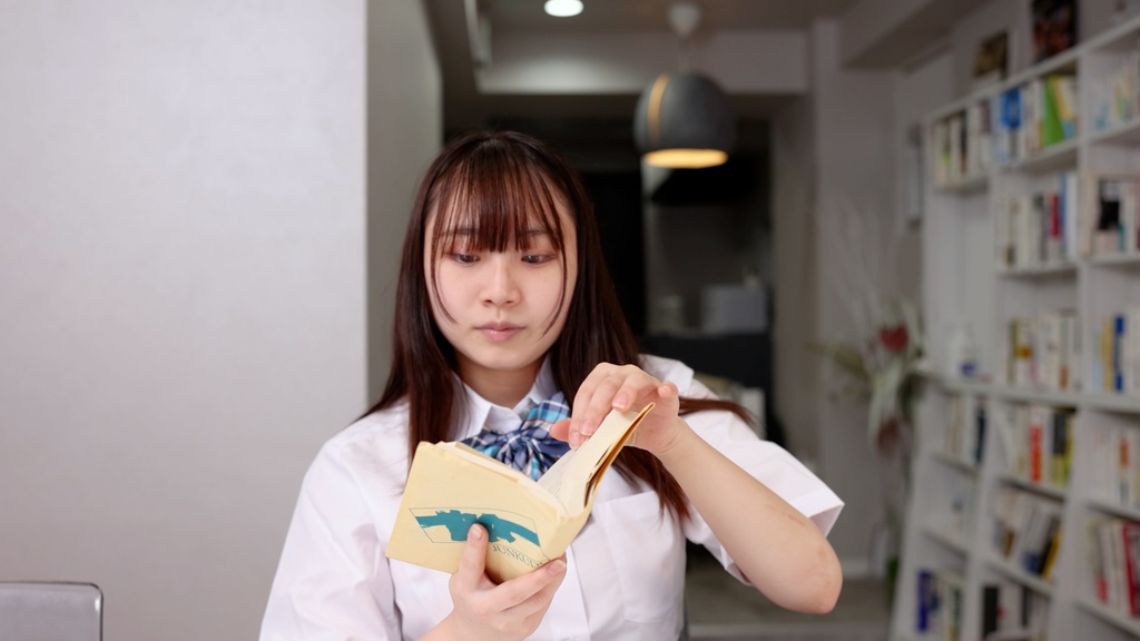 みつはさんの朗読くしゃみ Mitsuha's sneezing while reading aloud