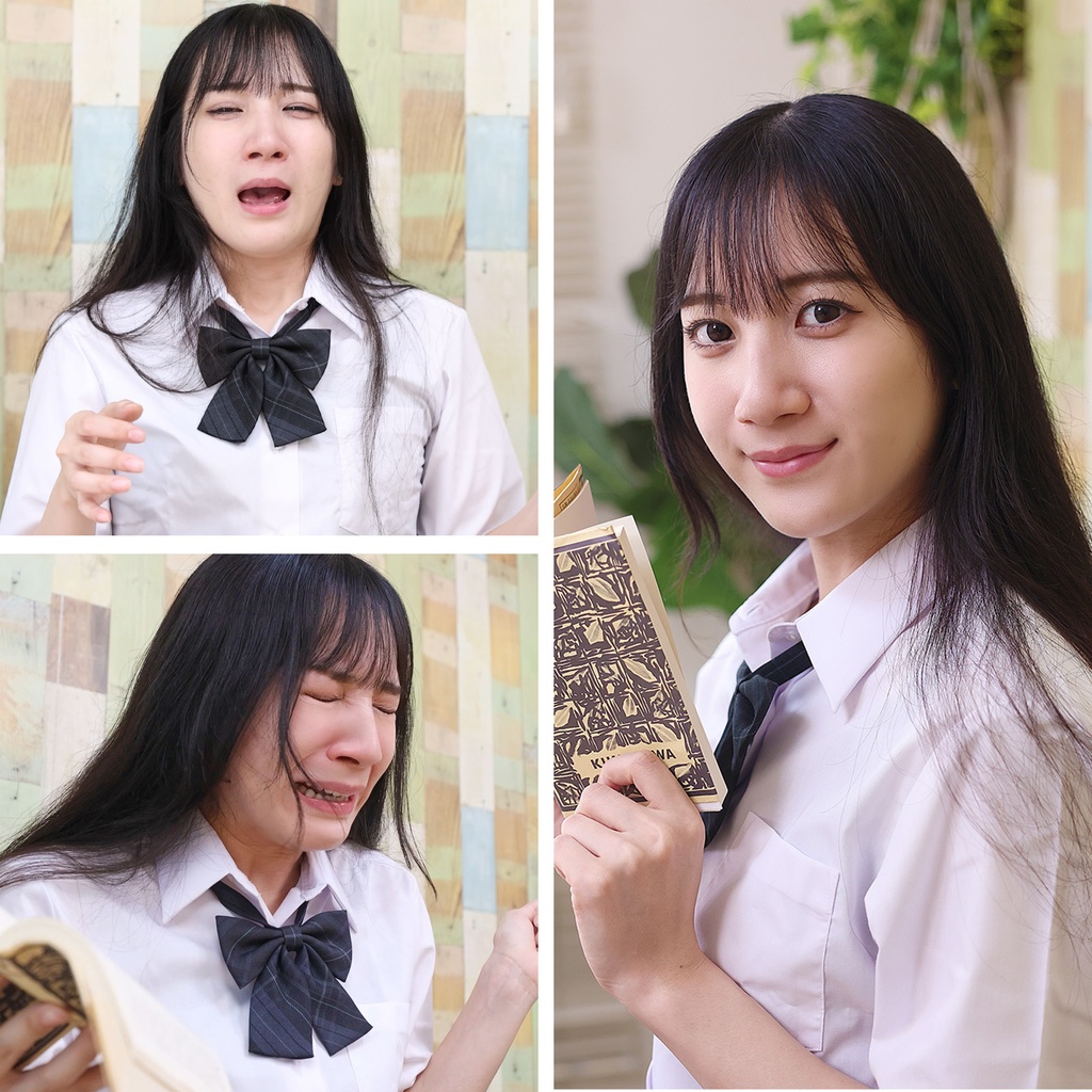 西尾まりなさんの朗読くしゃみ　Marina Nishio's sneezing while reading aloud